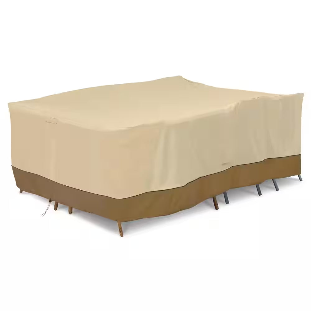 Veranda 140 In. L X 70 In. D X 35 In. H Full Coverage General Purpose Patio Furniture Cover