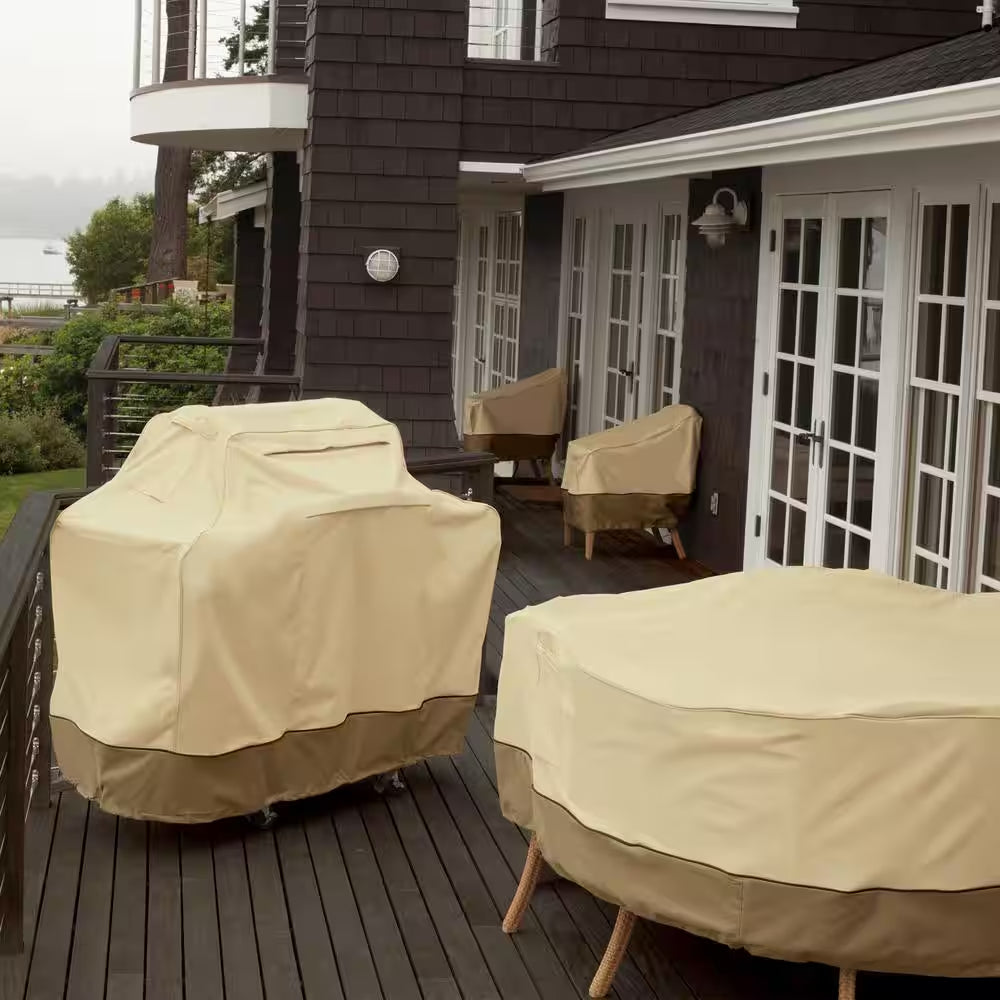 Veranda 140 In. L X 70 In. D X 35 In. H Full Coverage General Purpose Patio Furniture Cover