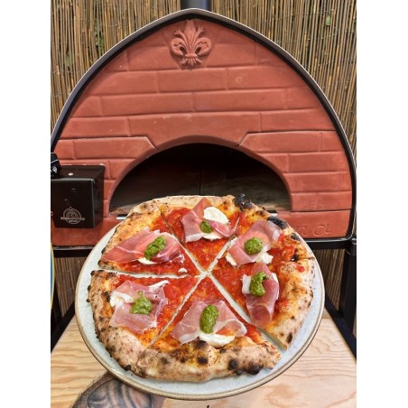 Pizza Party Passione Outdoor Dual Fuel Pizza Oven (Gunmetal)