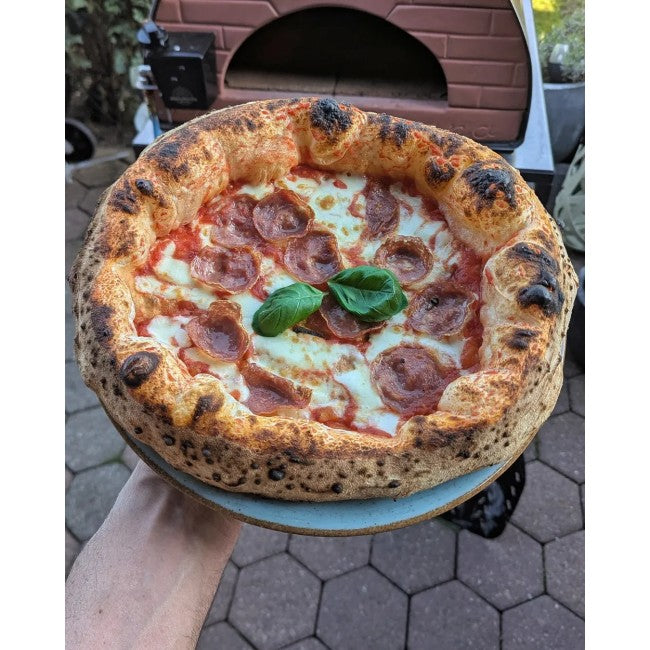 Pizza Party Bollore Outdoor Dual Fuel Pizza Oven (Stone Gray)