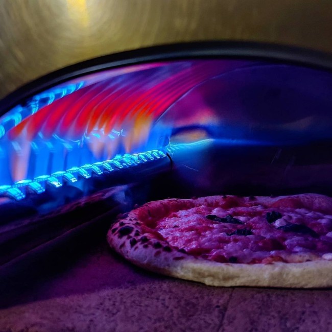 Pizza Party Ardore Outdoor Gas Pizza Oven (Aquamarine)