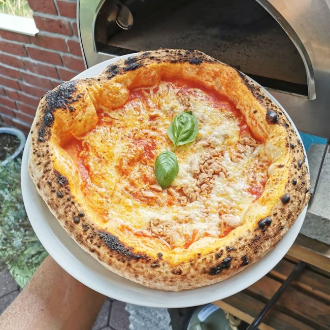 Pizza Party Ardore Outdoor Gas Pizza Oven (Aquamarine)