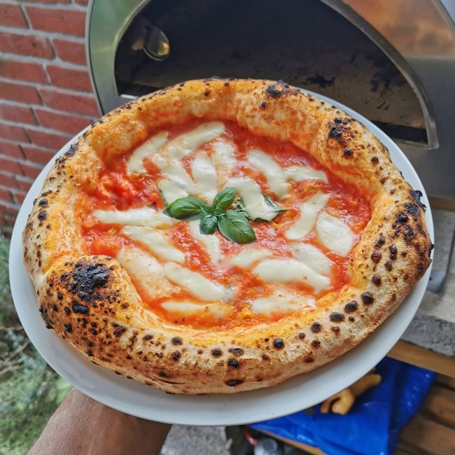 Pizza Party Ardore Outdoor Gas Pizza Oven (Aquamarine)
