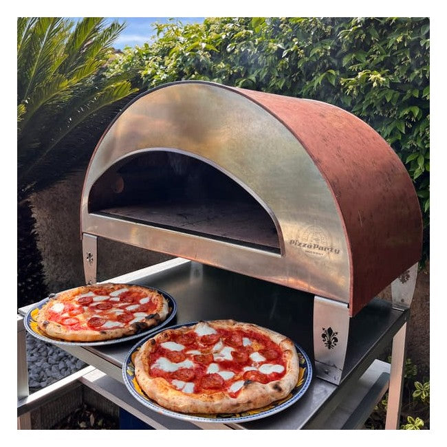 Pizza Party Emozione Outdoor Gas Pizza Oven (Antique Copper)