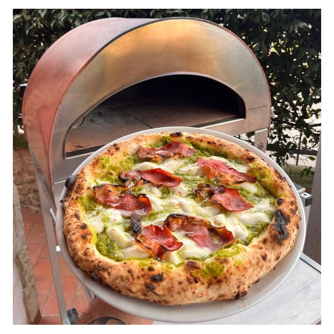 Pizza Party Emozione Outdoor Gas Pizza Oven (Antique Copper)