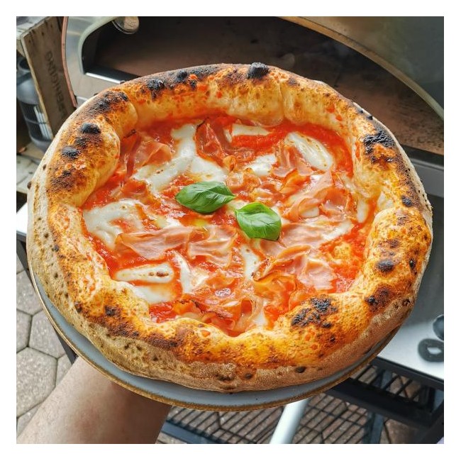 Pizza Party Emozione Outdoor Gas Pizza Oven (Antique Copper)