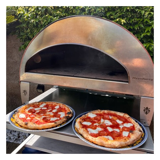 Pizza Party Emozione Outdoor Gas Pizza Oven (Pearl)