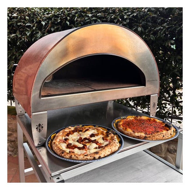 Pizza Party Emozione Outdoor Gas Pizza Oven (Light Silver)