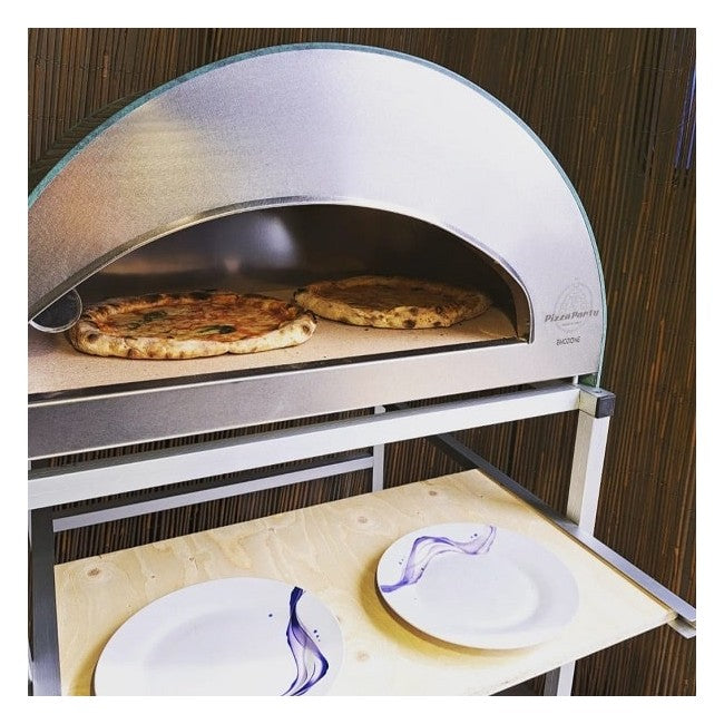 Pizza Party Emozione Outdoor Natural Gas Pizza Oven (Antique Copper)