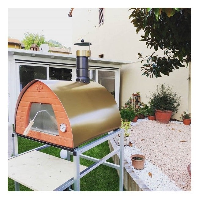 Pizza Party 70x70 Mobile Outdoor Wood-Fired Pizza Oven
