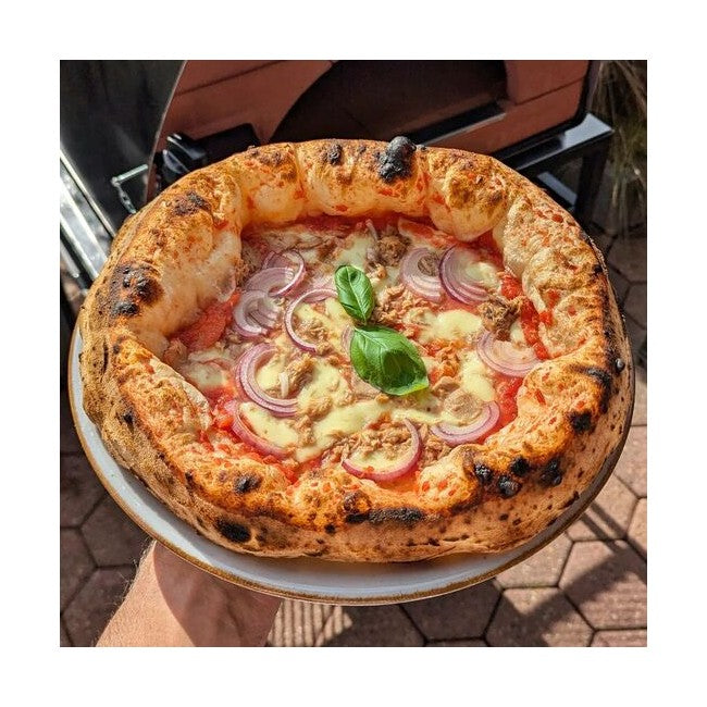 Pizza Party Bollore Outdoor Dual Fuel Pizza Oven (Gunmetal)
