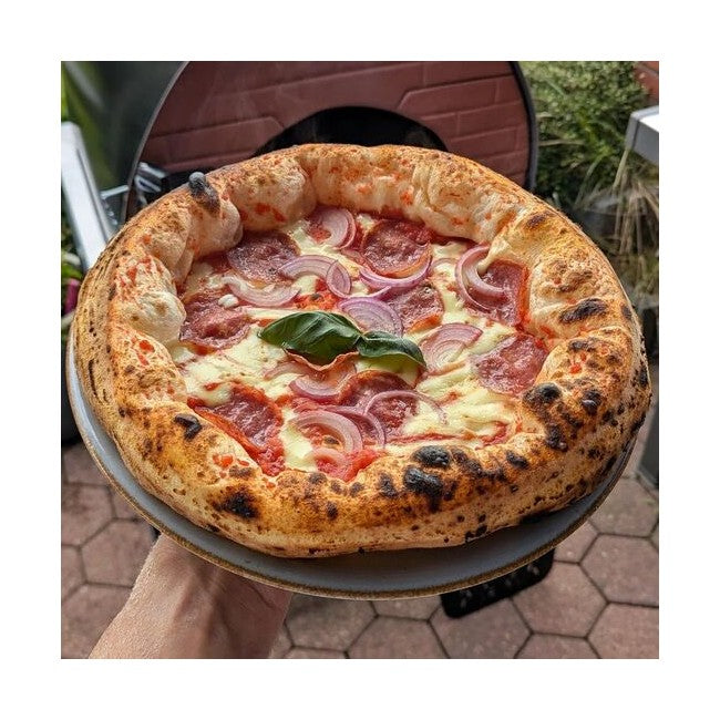 Pizza Party Bollore Outdoor Dual Fuel Pizza Oven (Gunmetal)
