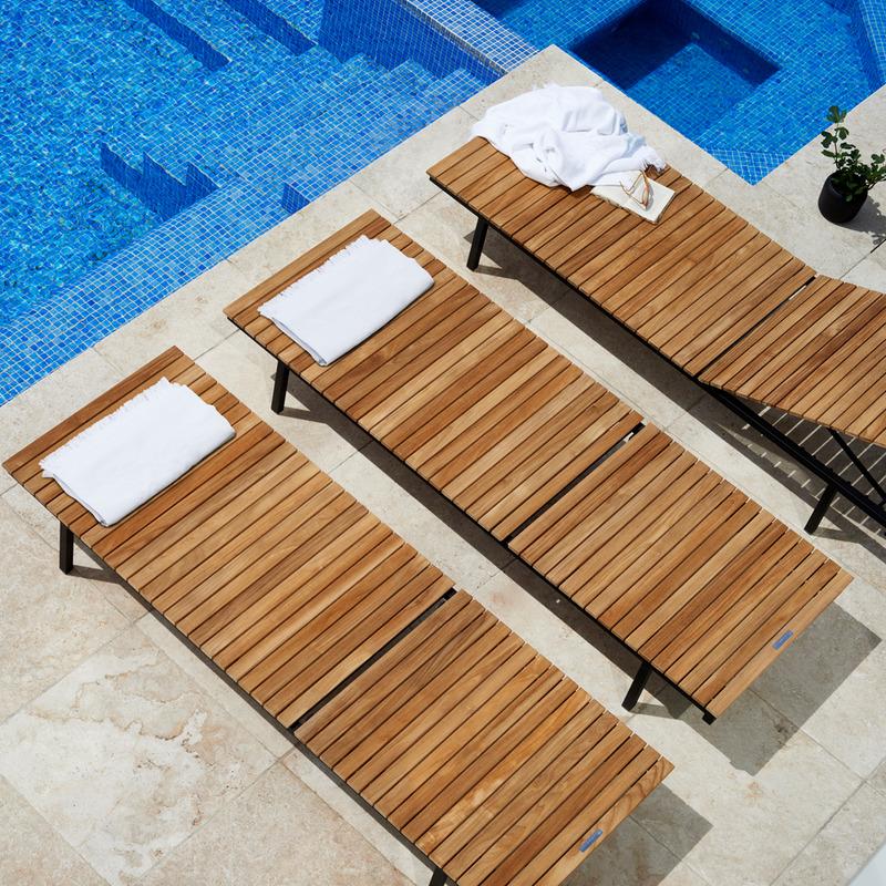 Skargaarden Haringe Outdoor Sun Lounger