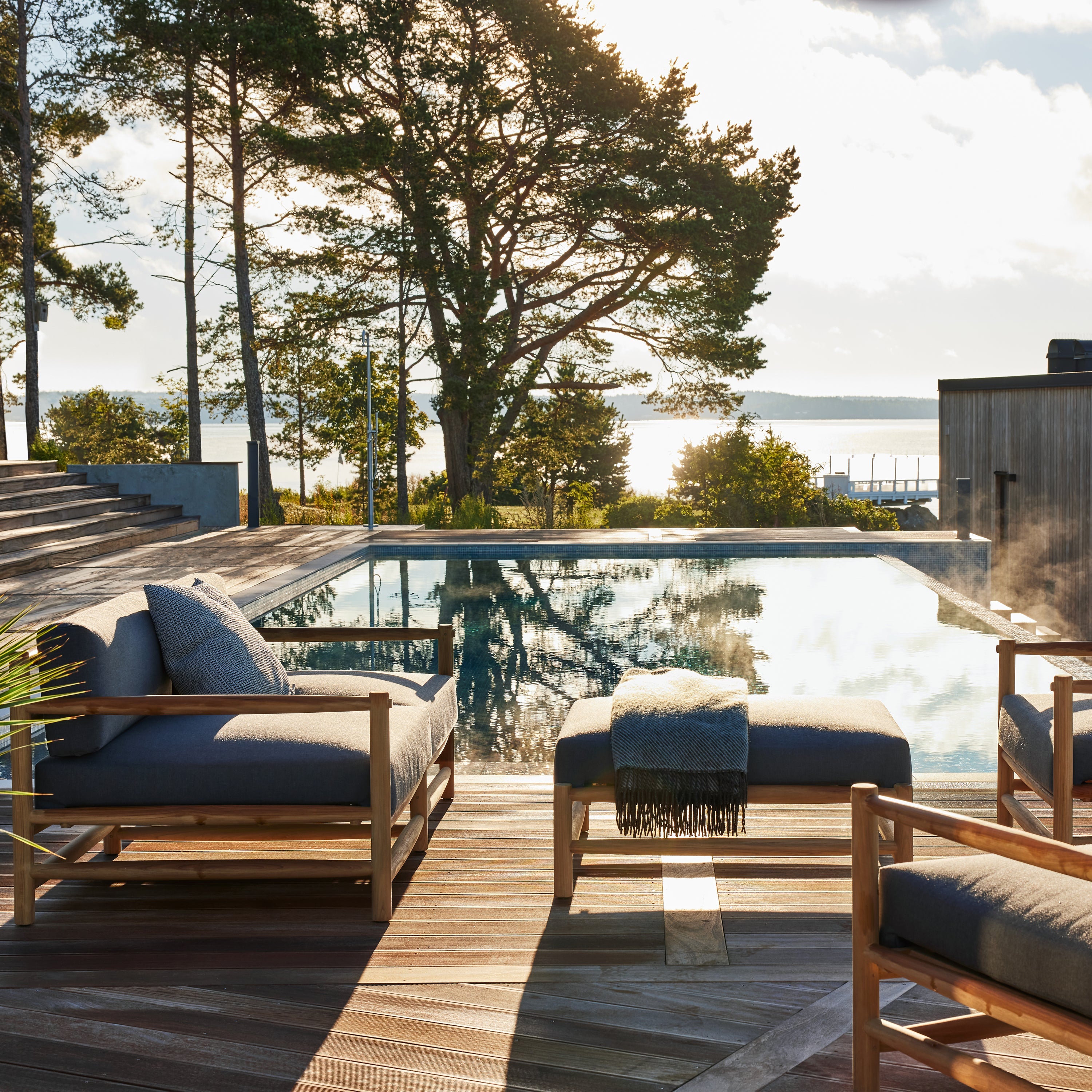 Skargaarden Saltholm Outdoor Ottoman