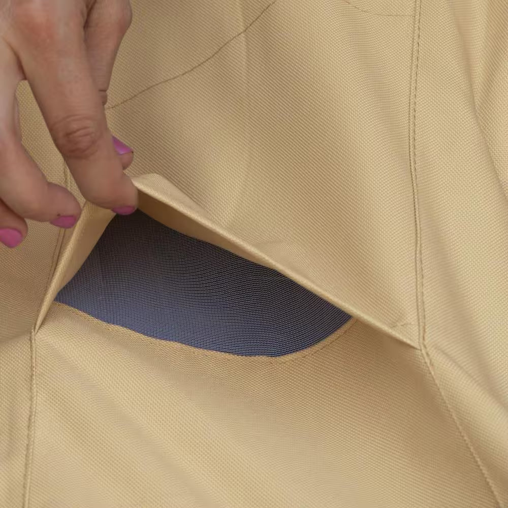 Veranda 140 In. L X 70 In. D X 35 In. H Full Coverage General Purpose Patio Furniture Cover
