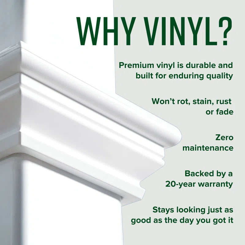 Coppell Vinyl Pergola