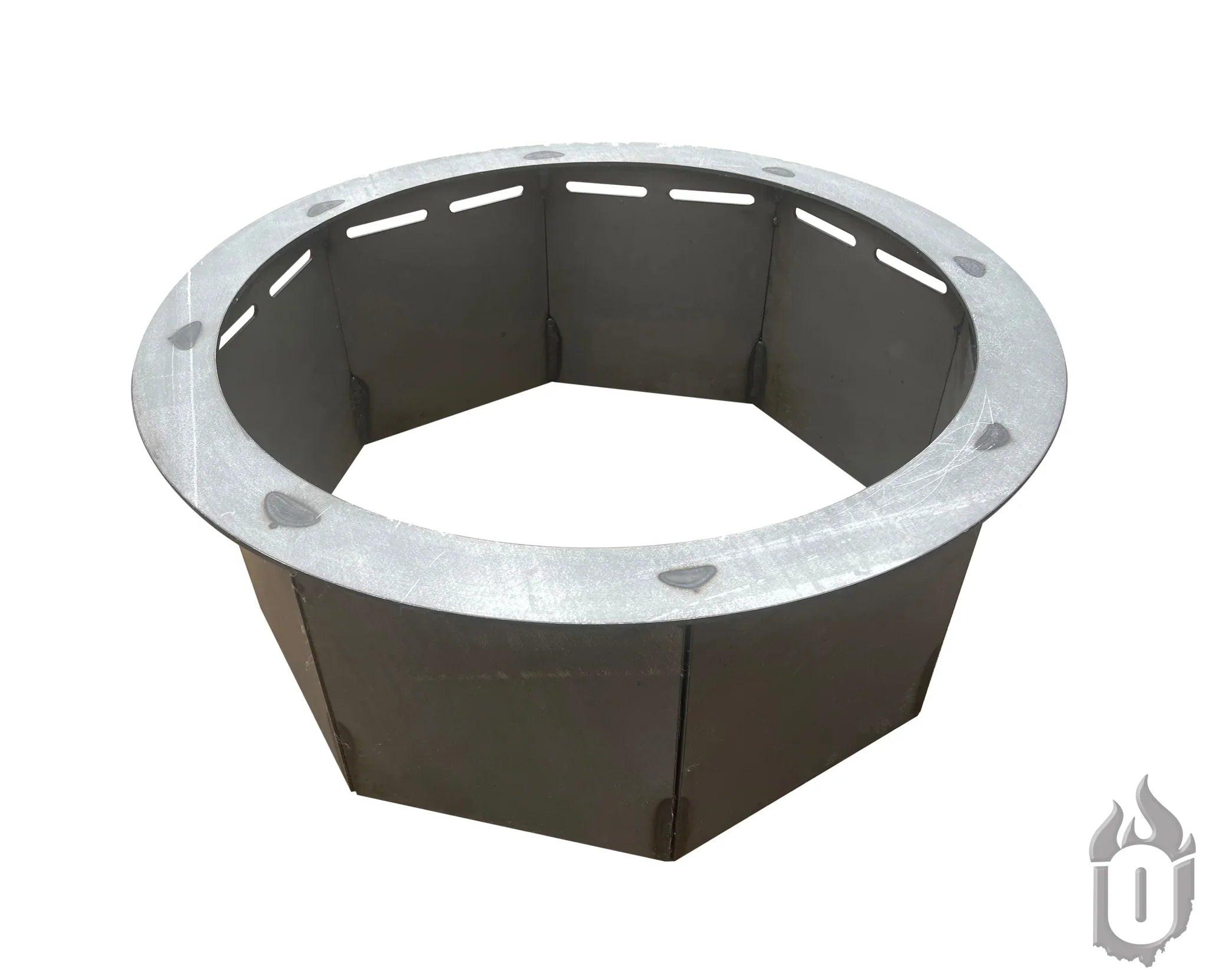 Ohio Flame Heavy Gauge Round Fire Ring / Fire Pit Insert