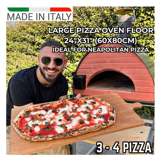 Pizza Party Passione Outdoor Dual Fuel Pizza Oven (Gunmetal)