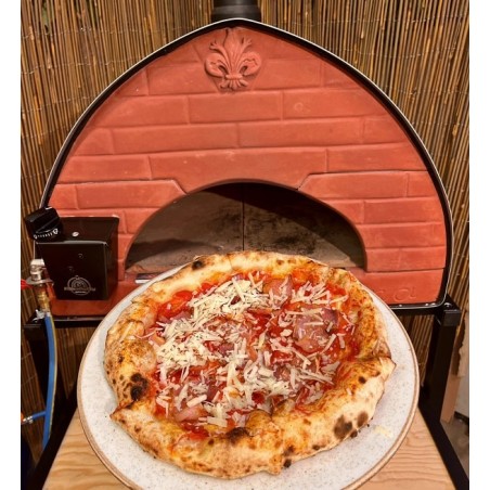 Pizza Party Passione Outdoor Dual Fuel Pizza Oven (Gunmetal)