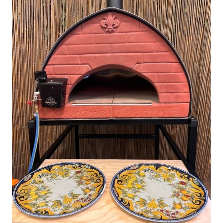 Pizza Party Passione Outdoor Dual Fuel Pizza Oven (Gunmetal)