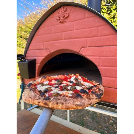 Pizza Party Passione Outdoor Dual Fuel Pizza Oven (Gunmetal)