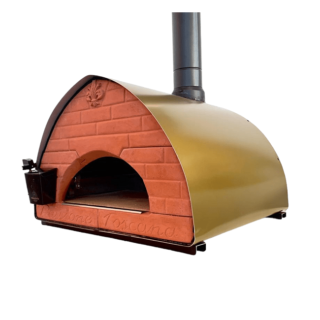 Pizza Party Bollore Outdoor Dual Fuel Gas Pizza Oven (Gold)