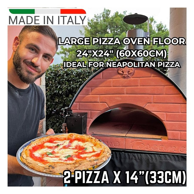Pizza Party Bollore Outdoor Dual Fuel Pizza Oven (Stone Gray)