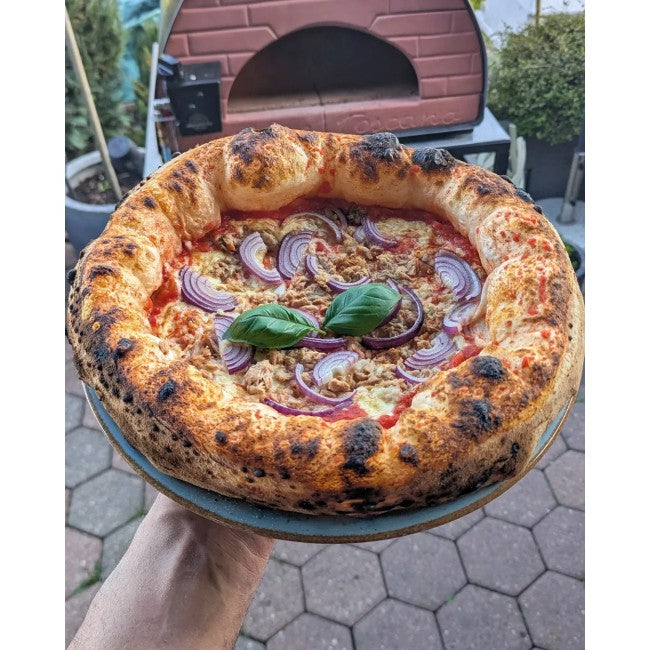 Pizza Party Bollore Outdoor Dual Fuel Pizza Oven (Stone Gray)