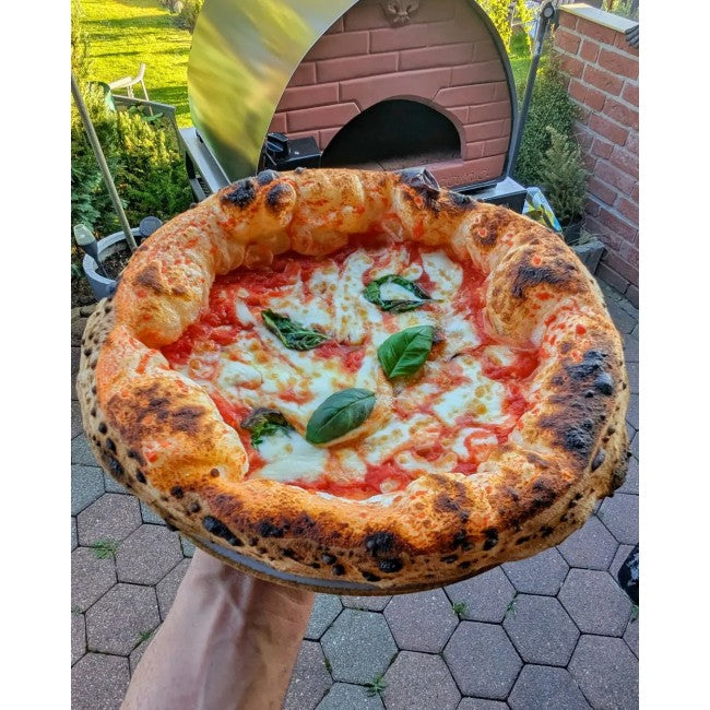Pizza Party Bollore Outdoor Dual Fuel Pizza Oven (Stone Gray)