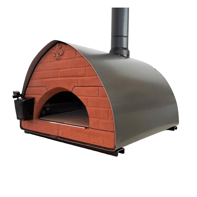 Pizza Party Bollore Outdoor Dual Fuel Pizza Oven (Stone Gray)