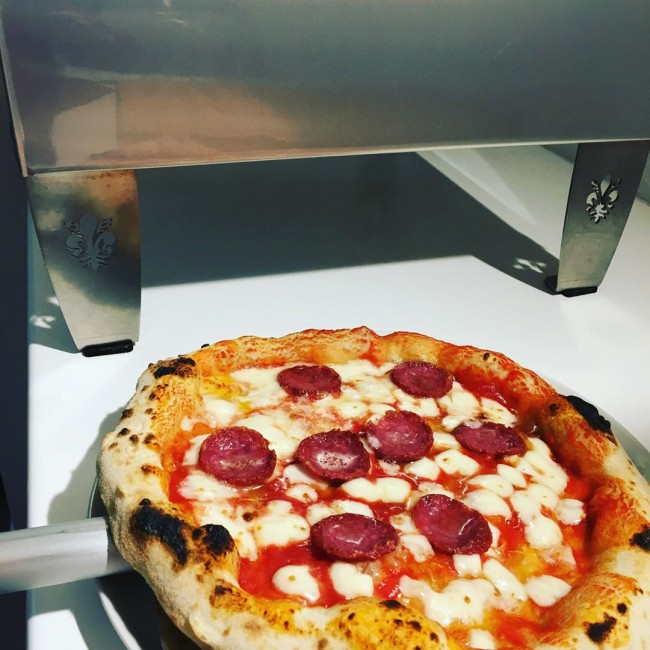 Pizza Party Ardore Outdoor Gas Pizza Oven (Aquamarine)