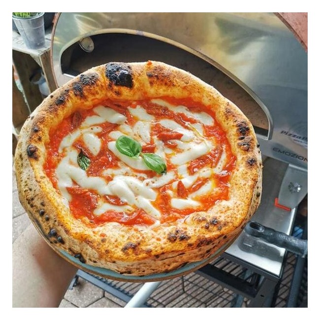 Pizza Party Emozione Outdoor Gas Pizza Oven (Antique Copper)