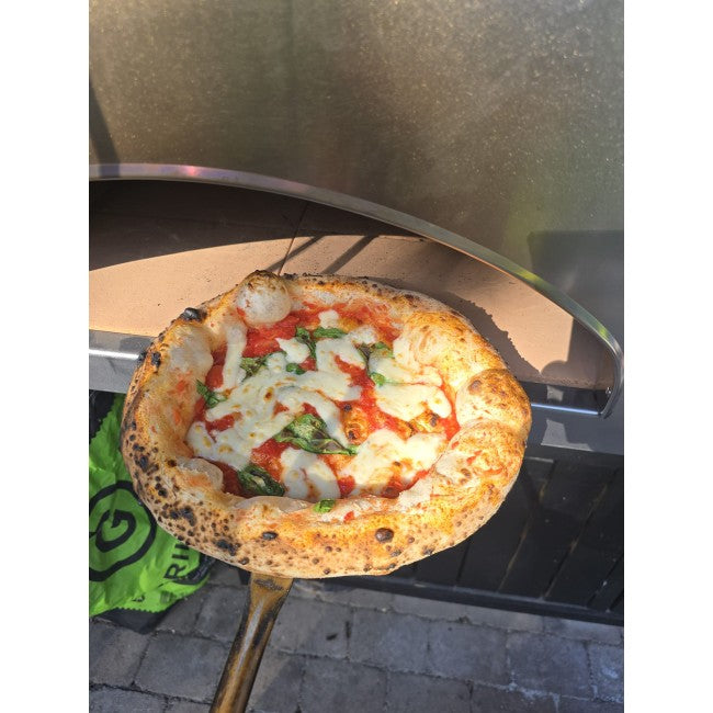 Pizza Party Ispirazione Big Outdoor Gas Pizza Oven (Antique Copper) & Cover