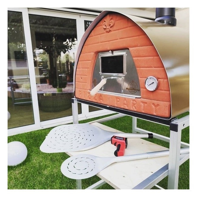 Pizza Party 70x70 Mobile Outdoor Wood-Fired Pizza Oven