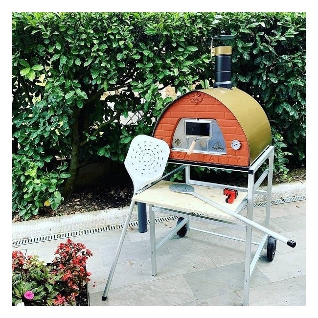 Pizza Party 70x70 Mobile Outdoor Wood-Fired Pizza Oven