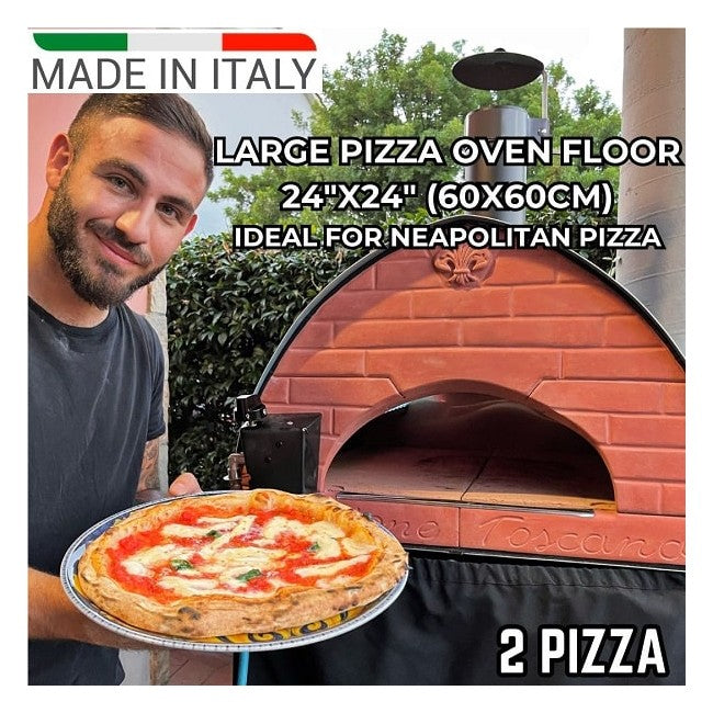 Pizza Party Bollore Outdoor Dual Fuel Pizza Oven (Gunmetal)