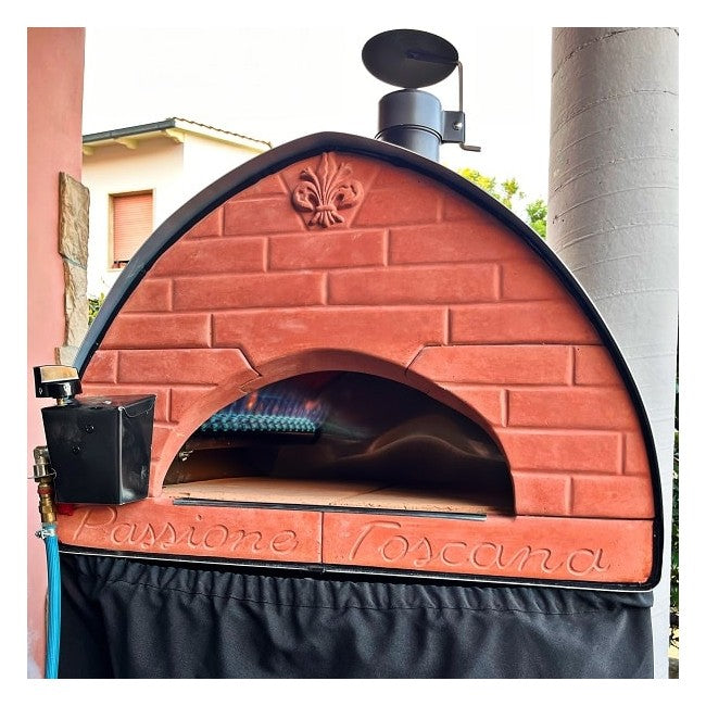 Pizza Party Bollore Outdoor Dual Fuel Pizza Oven (Gunmetal)