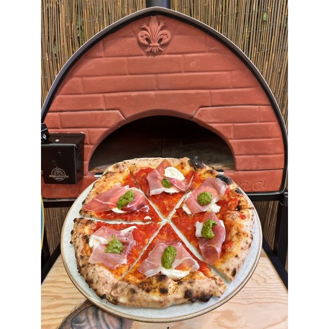 Pizza Party Bollore Outdoor Dual Fuel Pizza Oven (Emerald)