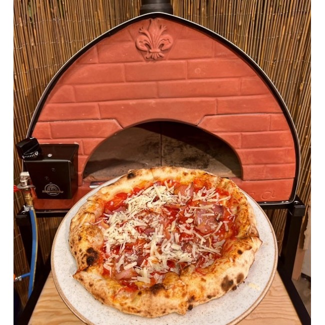 Pizza Party Bollore Outdoor Dual Fuel Pizza Oven (Emerald)