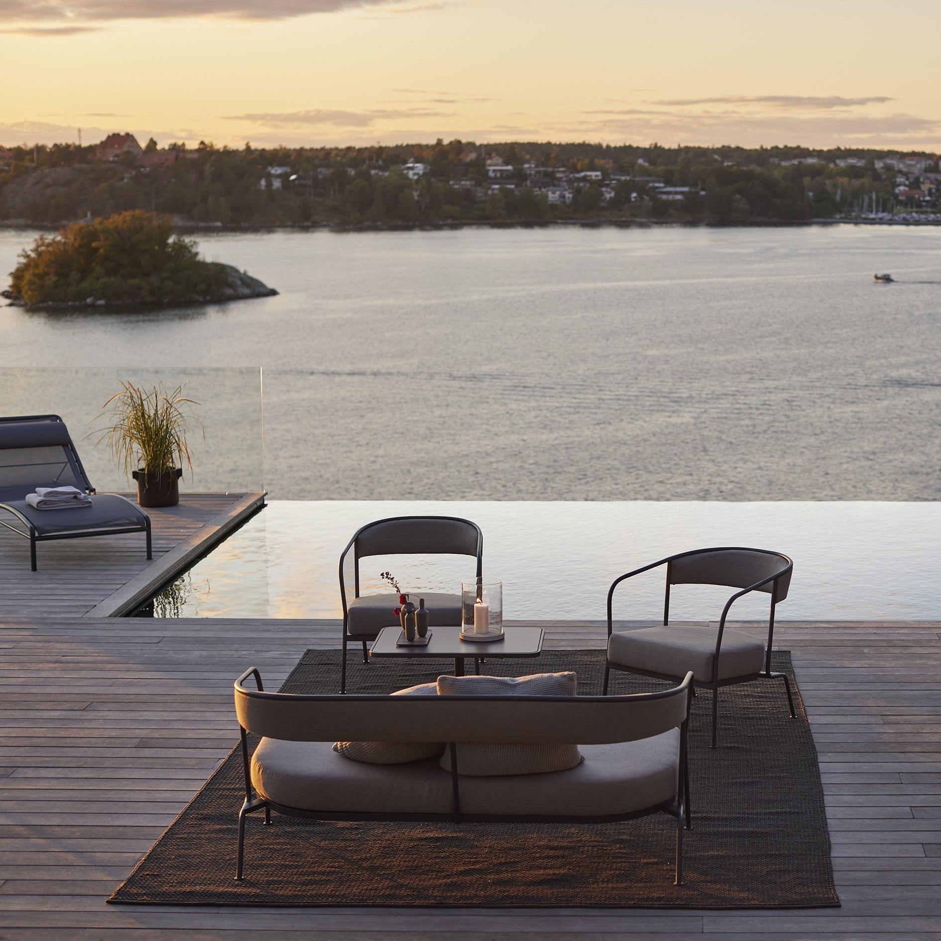 Skargaarden Arholma Outdoor Lounge Chair