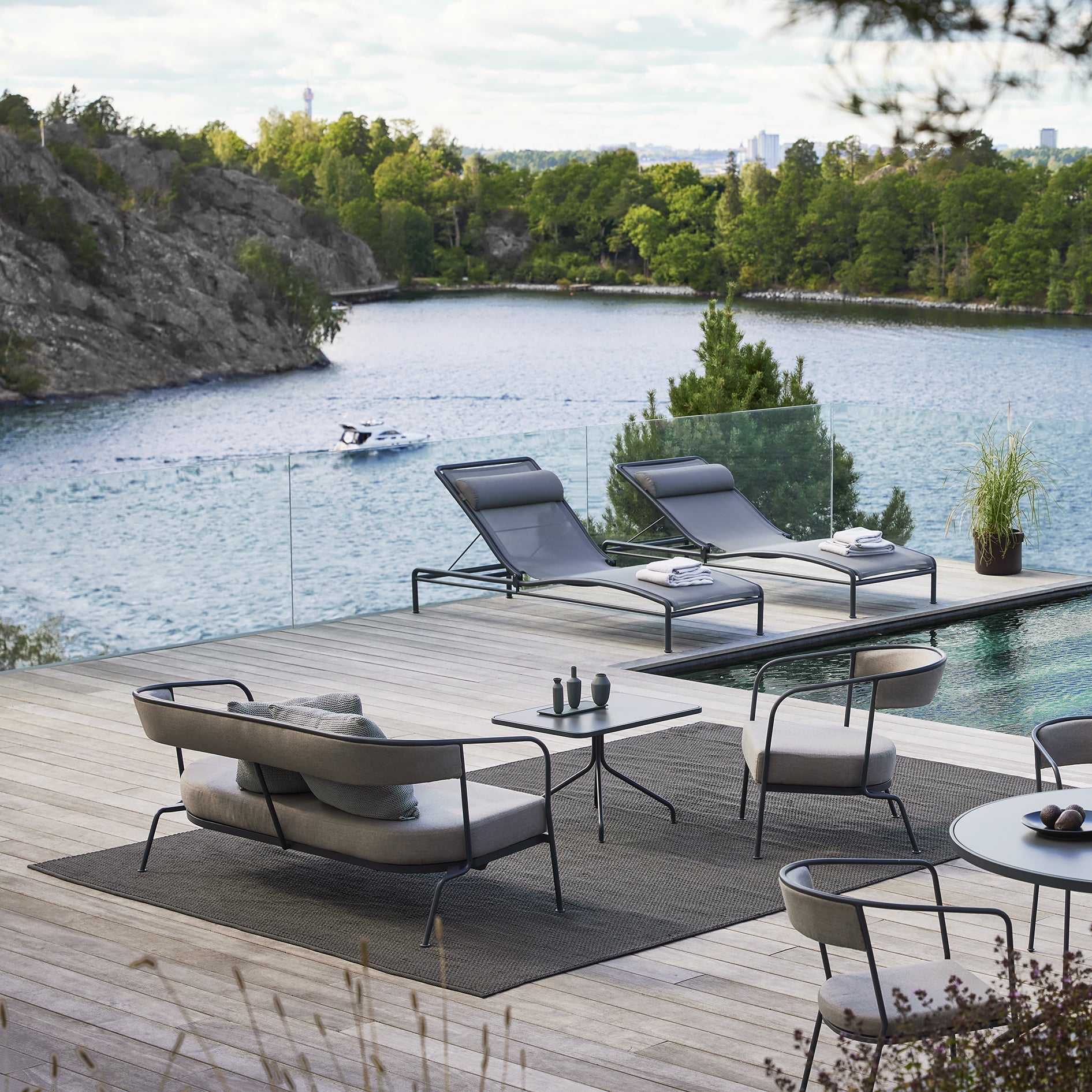 Skargaarden Arholma Outdoor Lounge Chair