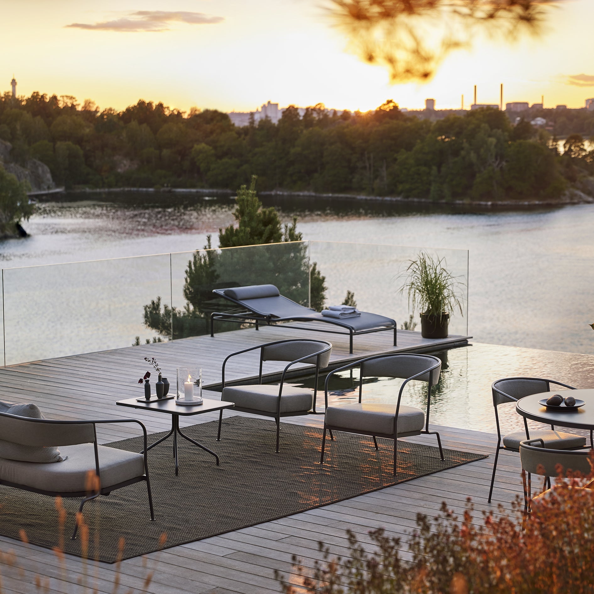 Skargaarden Arholma Outdoor Sun Lounger