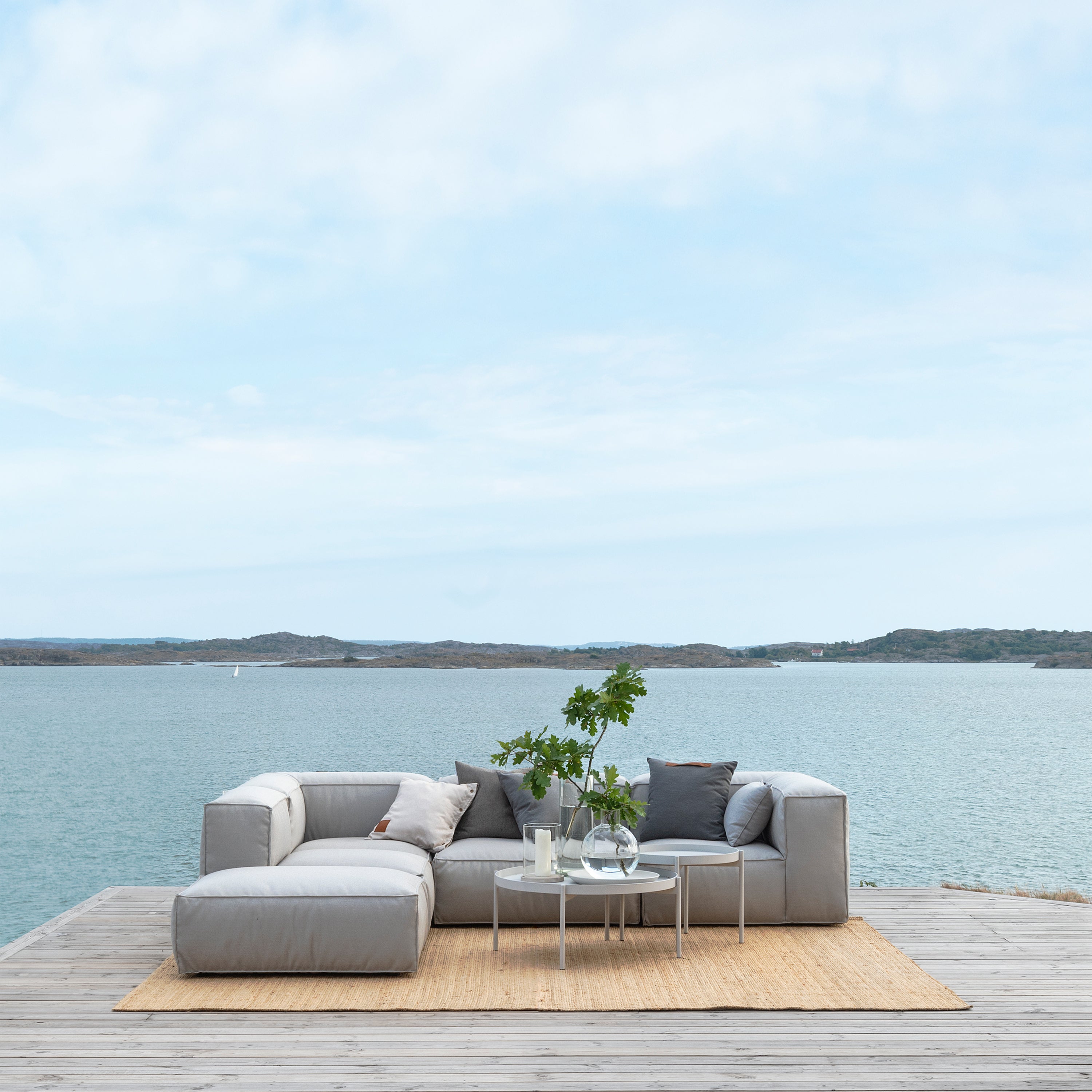 Skargaarden Asker 3-Seater Outdoor Sofa