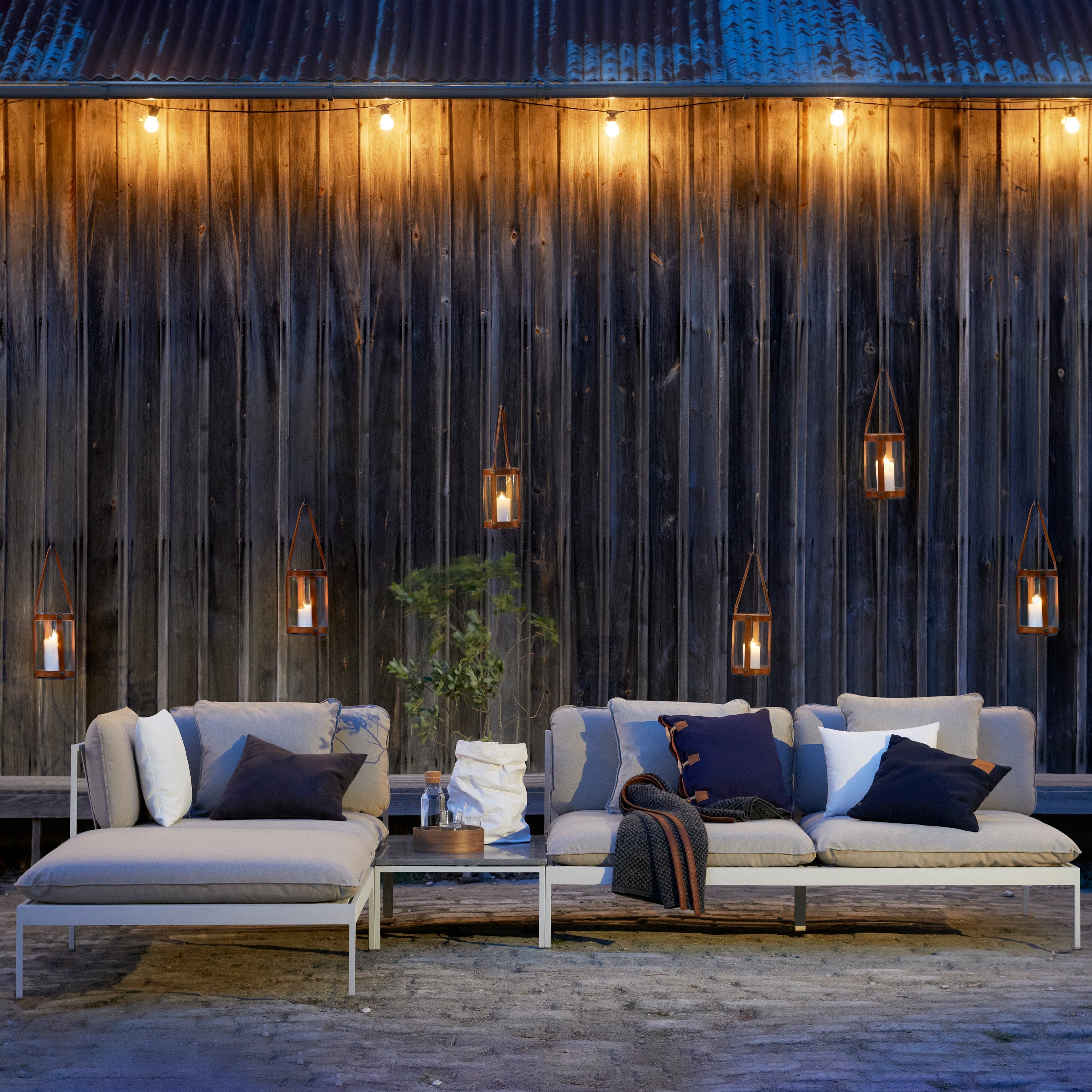 Skargaarden Bonan Lounge End Outdoor Ottoman