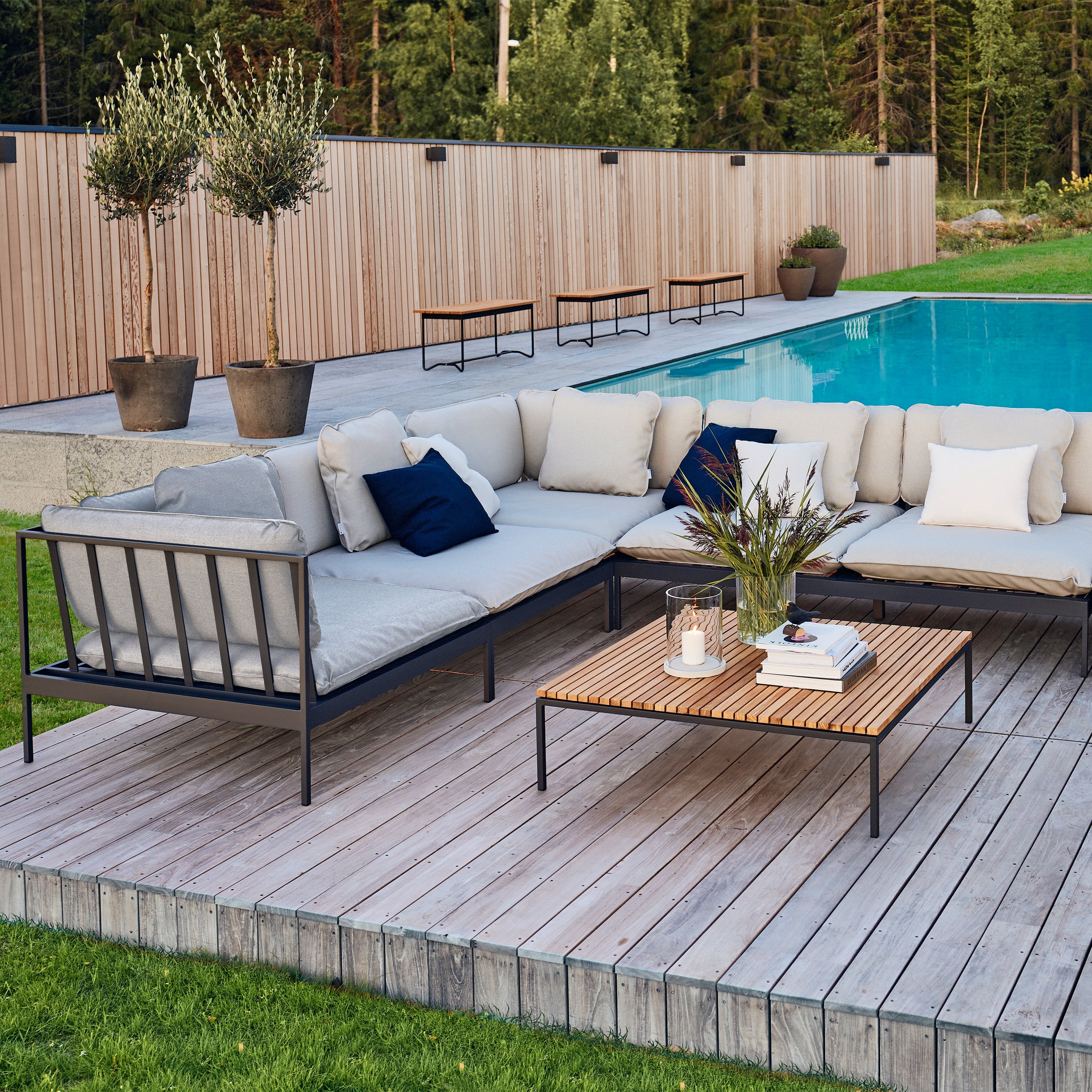 Skargaarden Bonan Lounge End Outdoor Sofa