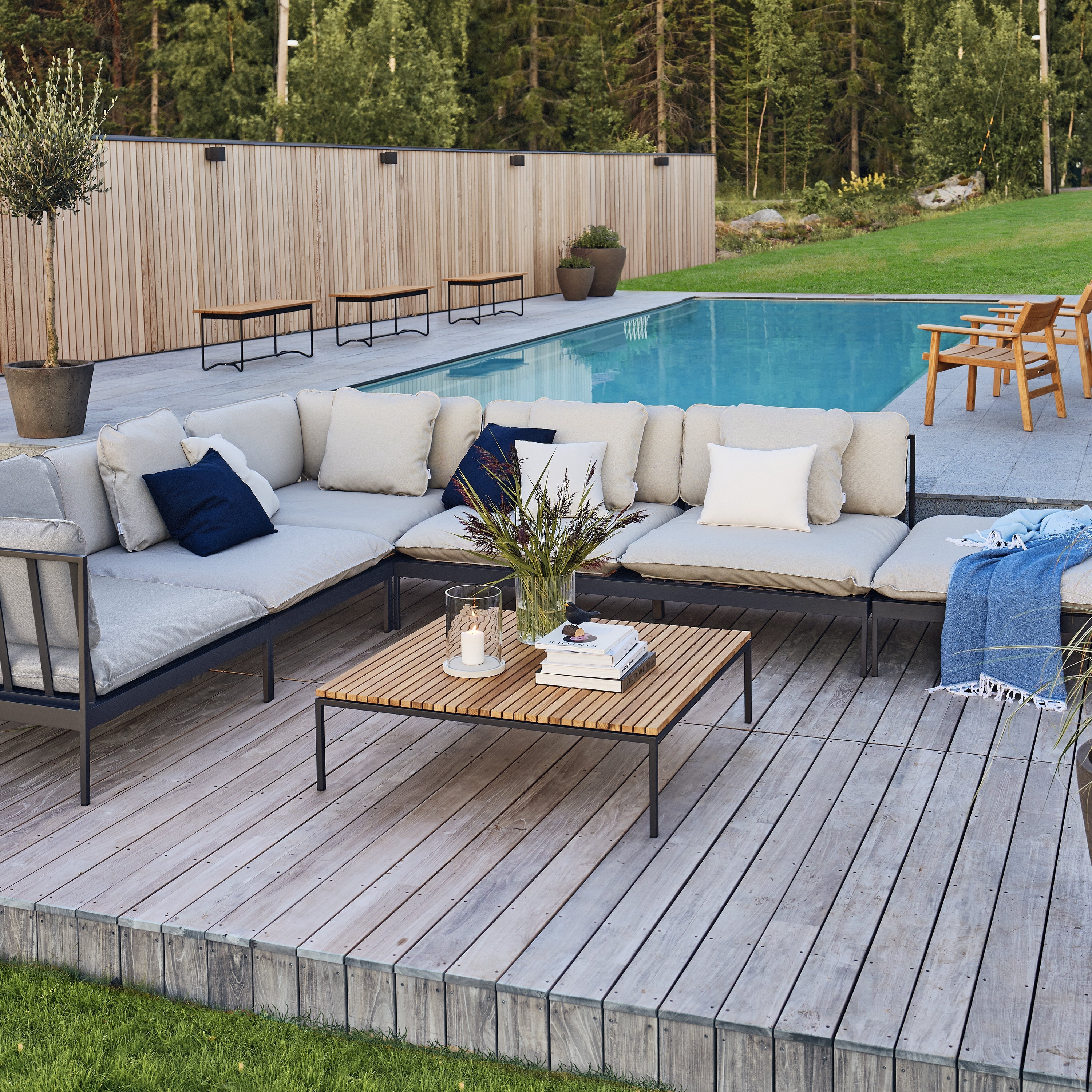 Skargaarden Bonan Square Outdoor Lounge Table