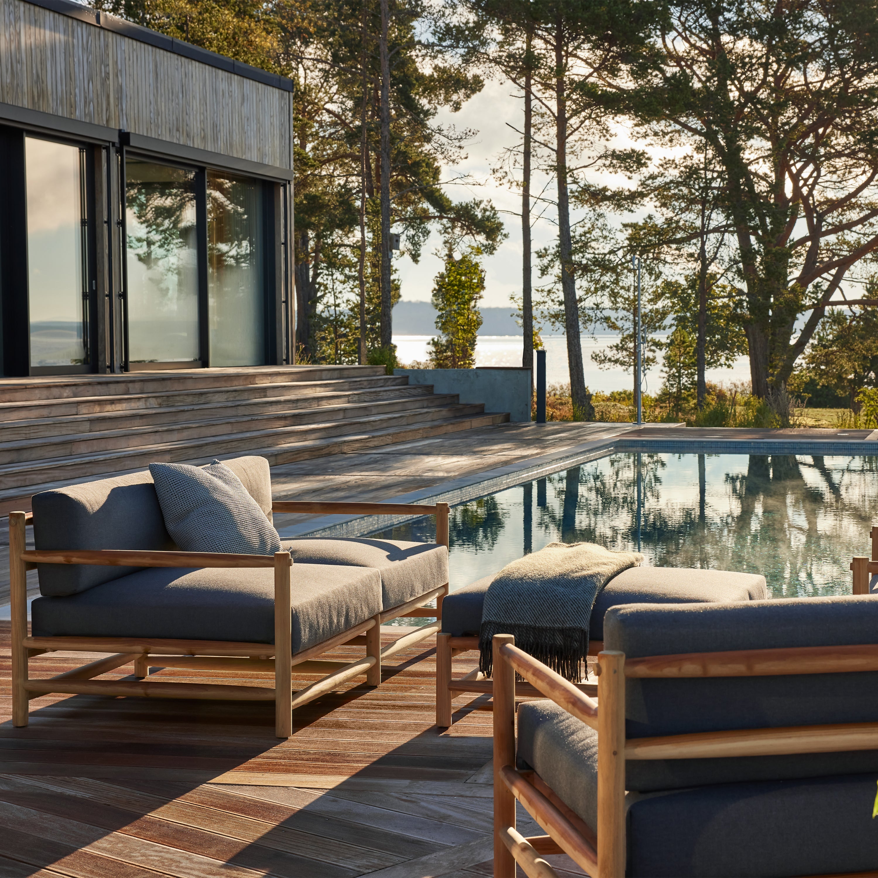 Skargaarden Saltholm Outdoor Ottoman